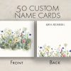 25 Floral Note Cards Adina - Image 2