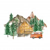 25 Camping Note Cards Trails - Image 2