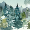 25 Forest Note Cards Forest - Image 2