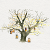 25 Forest Note Cards Orot - Image 2