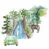25 Camping Note Cards Tripper - Image 2