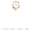 25 Dainty Feather Floral Note Cards - Image 3