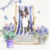 25 French Bulldog Dog Note Cards Poppy - Image 3