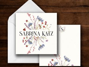 25 Stunning Bouquet Floral Note Cards Sabrina