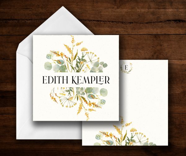 25 Stunning Bouquet Floral Note Cards Edith