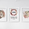 Out of Africa Set of 3 Custom Pasuk Wall Art Leviah - Image 7
