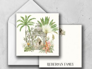 25 Jungle Paradise Note Cards Lieberman