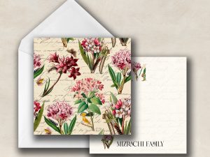25 Stunning Botanical Note Cards Mizrachi