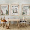 Forest Benjamin Set of 3 Custom Pasuk Wall Art - Image 2