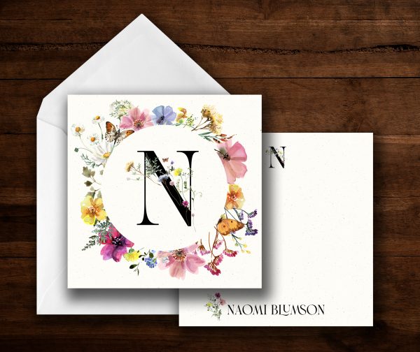 25 Fall Floral Note Cards Naomi