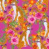 25 Fuchsia and Cheetah Note Cards Kaufman - Image 3