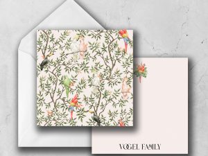 25 Jungle Paradise Note Cards Vogel
