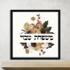 Fall Flowers Family Name Sign - Image 2