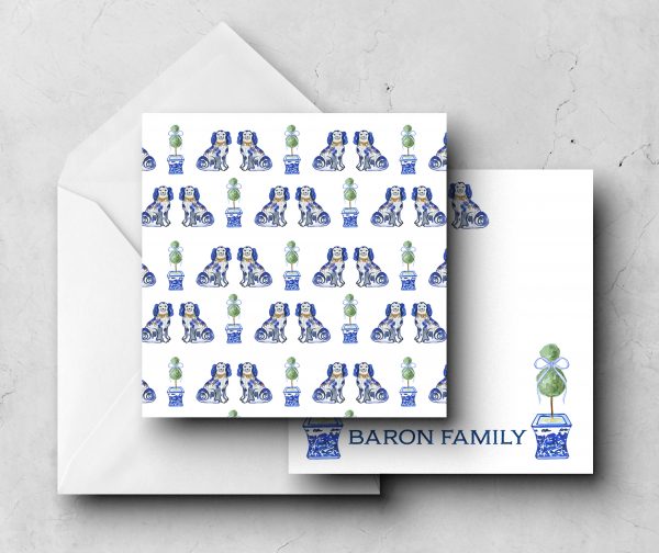 25 Staffordshire Note Cards Baron