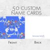 25 Blue Parasol Monkeys Note Cards Bensoussan - Image 2