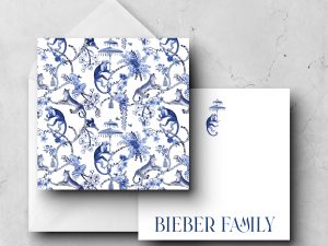 25 Parasol Monkeys Note Cards Bieber