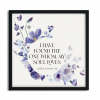 Exquisite Purple Flowers Custom Pasuk Wall Art - Image 9
