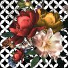 25 Black White Floral Note Cards Maya - Image 2