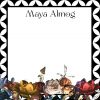 25 Black White Floral Note Cards Maya - Image 3