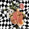 25 Black White Floral Note Cards Dalia - Image 2