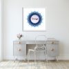 Gorgeous Mizrachi Style Bat Mitzvah Custom Pasuk Wall Art - Image 7