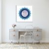 Gorgeous Mizrachi Style Bat Mitzvah Custom Pasuk Wall Art - Image 4