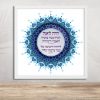 Gorgeous Mizrachi Style Bat Mitzvah Custom Pasuk Wall Art - Image 3