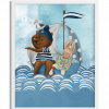 Bunny Light House Set of 3 Custom Pasuk Wall Art - Image 5