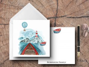 25 Camping Note Cards Robinson