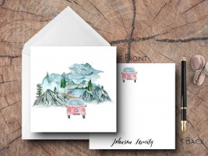 25 Camping Note Cards Jacobson