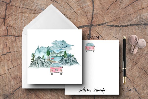 25 Camping Note Cards Jacobson