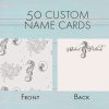 25 Marine Note Cards Ayelet Sea Horse - Image 2