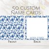 25 Toile Note Cards Mann - Image 2