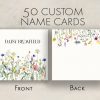 25 Fall Floral Note Cards Daisy - Image 2