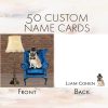 25 Pug Dog Note Cards Liam - Image 2