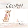 25 Chihuahua Dog Note Cards Ella - Image 2