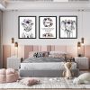 Out of Africa Boho Set of 3 Custom Pasuk Wall Art Elisheva - Image 5