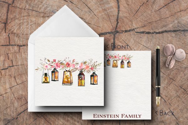 25 Forest Note Cards Einstein