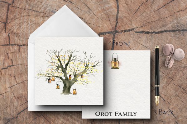 25 Forest Note Cards Orot