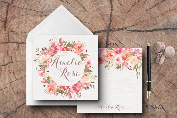 25 Stunning Botanical Note Cards Amelia