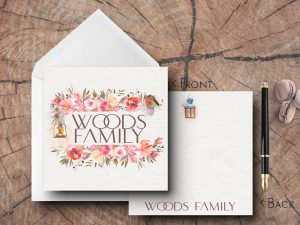 25 Forest Note Cards Woods