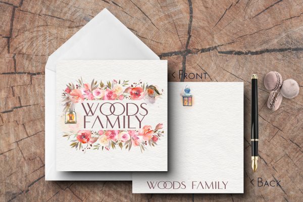 25 Forest Note Cards Woods