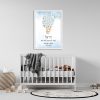 Baby Blue Bunnies Custom Pasuk Wall Art Harel - Image 6