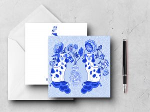 25 Staffordshire Note Cards Hazan