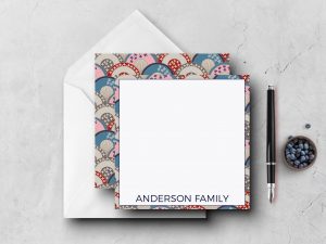 25 Seigaiha Note Cards Anderson