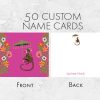 25 Fuchsia Parasol Monkeys Note Cards Kaufman - Image 2
