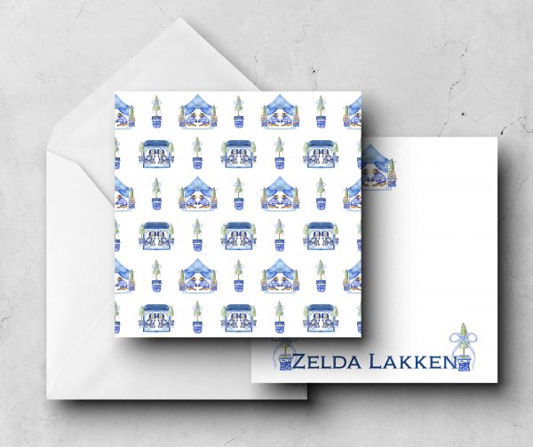 25 Parasol Monkeys Note Cards Zelda