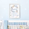 Baby Blue Dreamy Custom Pasuk Wall Art Levi - Image 3