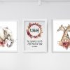 Out of Africa Set of 3 Custom Pasuk Wall Art Leviah - Image 8