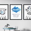 Wild Africa Set of 3 Custom Pasuk Wall Art Daniel - Image 2